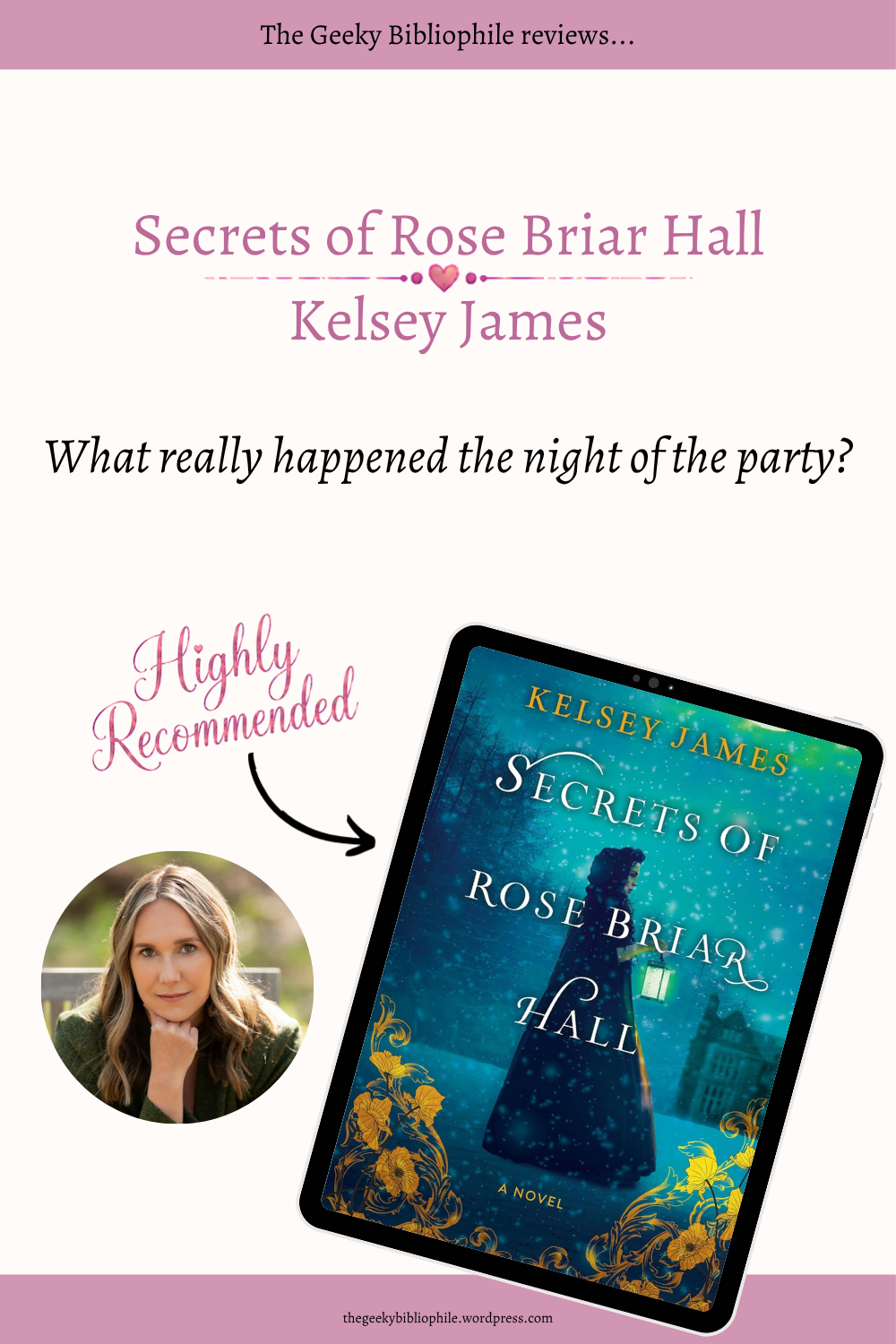 Secrets of the Rosebriar Hall par Kelsey James - Amateur de livres geek