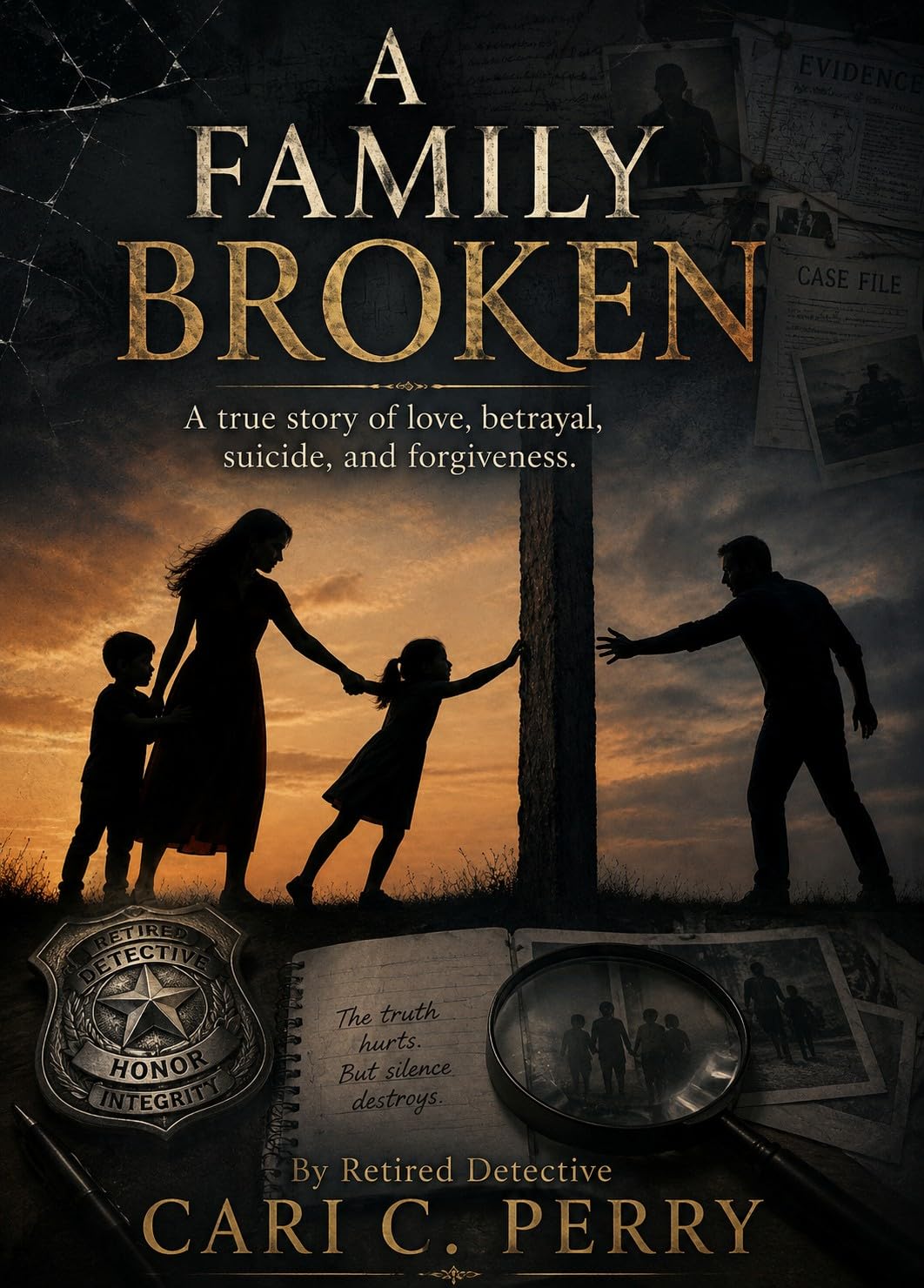 Une famille brisée : une histoire vraie d'amour, de trahison, de suicide et de pardon par la détective à la retraite Carrie C. Perry
